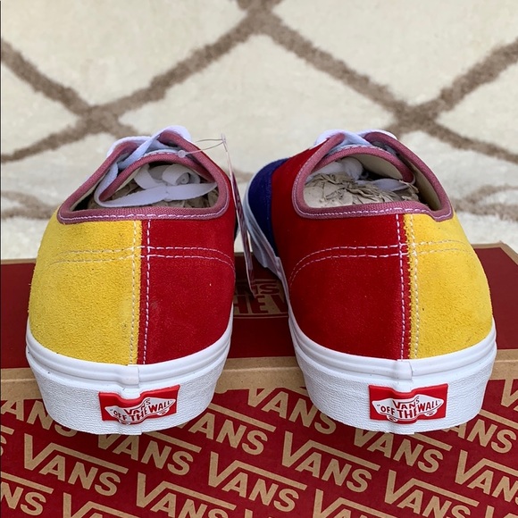 •VANS AUTHENTIC SUNSHINE Multi/True White Men’s - Picture 8 of 16